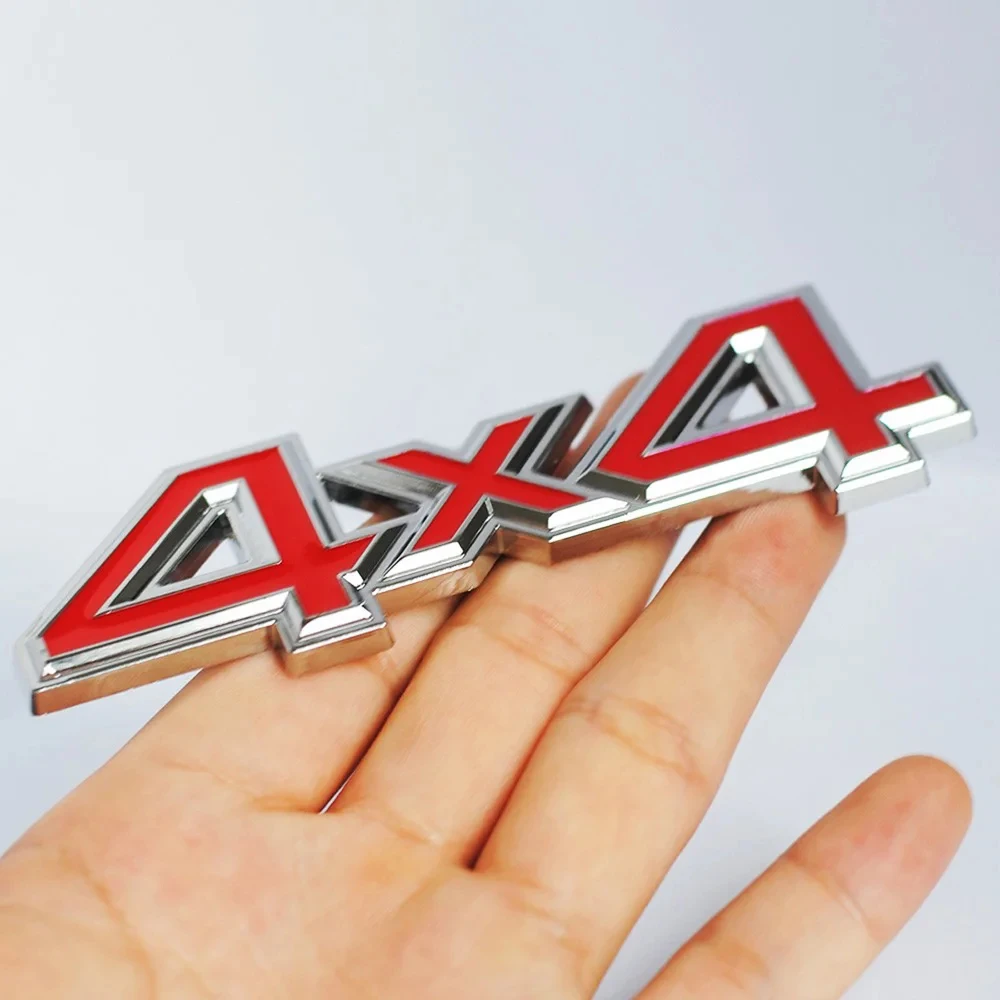 Wholesale Abs Plastic Car Emblems Stickers 4x4 3d Letters Car Hood Emblem Badge For Car Body