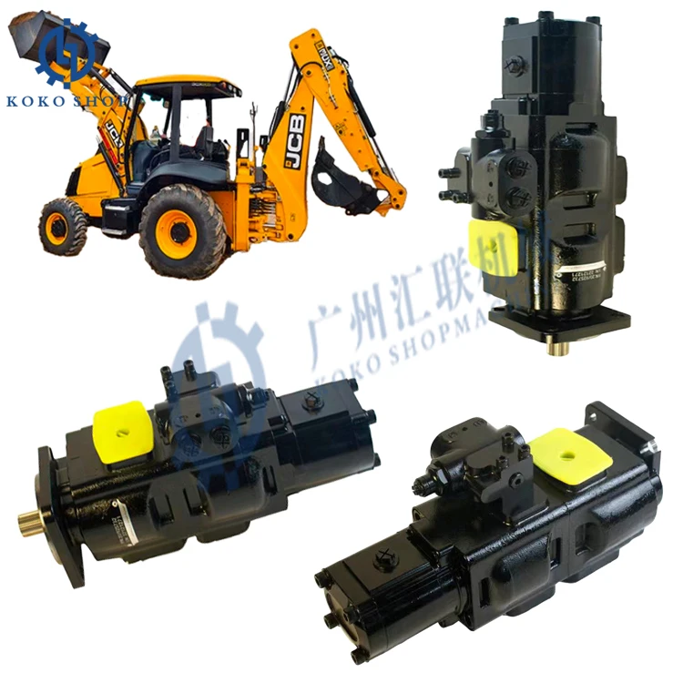 Паркер JCB Telehandler тройной гидравлический насос № 20/925732 20/925613 20/925588 шестеренный 20/925356 20/925591 20/9253 20/918300