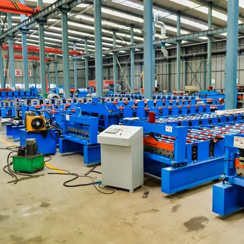 Double Layer Metal Roof Tile Making Roll Form Machine with Factory Prices Good Quality