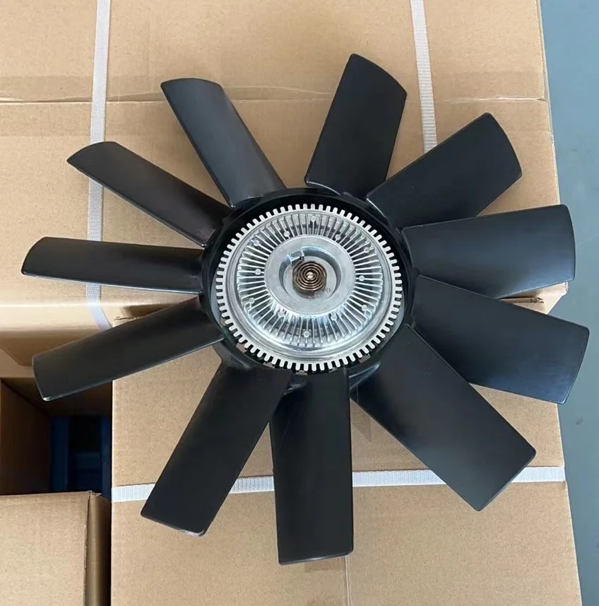 ISF3.8 ISDe ISBe engine cooling viscous fan diesel silicone oil fan clutch assembly 020005216 D-450 for Cummins