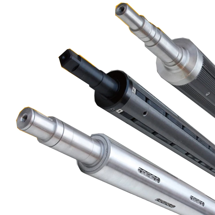 aluminum and steel key strip leaf type air expand inflatable shaft for  flexo graphic printing machine