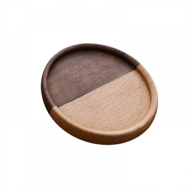 Multicolor stitching-cup coasters for cold and hold drink square and round coasters