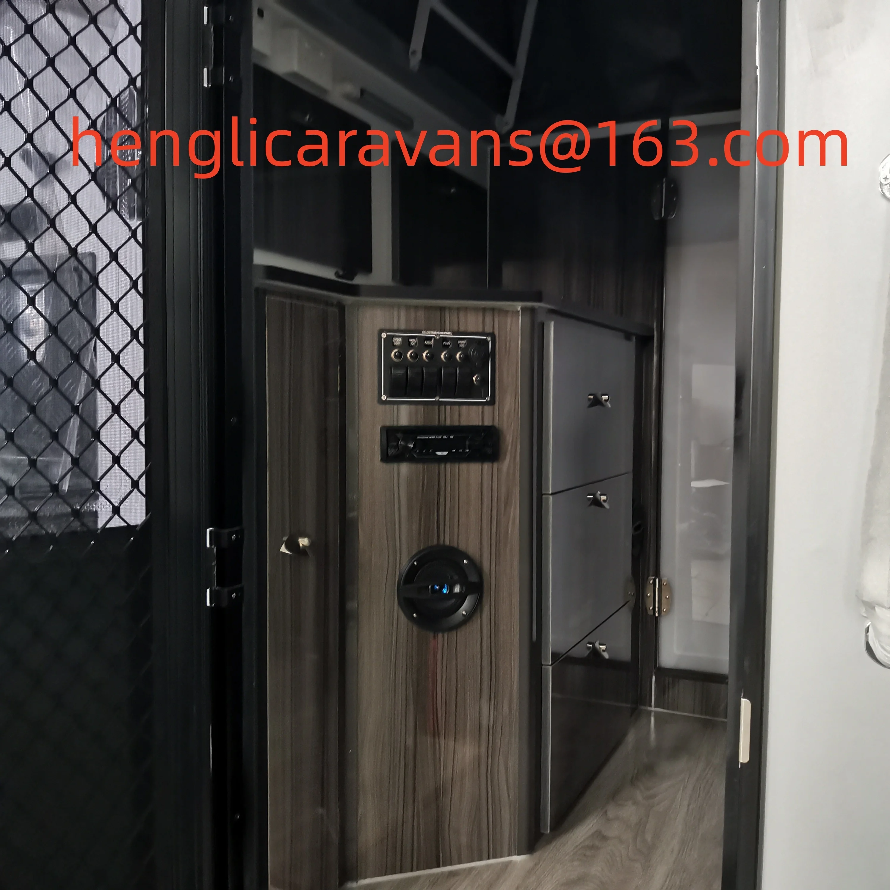 15 футов 4 человека Кемпинг прицеп большой семейный караван Гибридный Кемпер rv