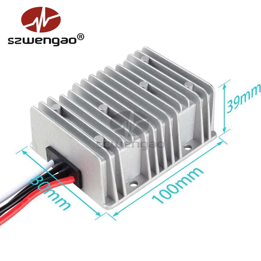 8-36V to 12V 15A DC DC Converter Regulator Car Voltage Stabilizer 36W Waterproof Boost Buck Module CE RoHS