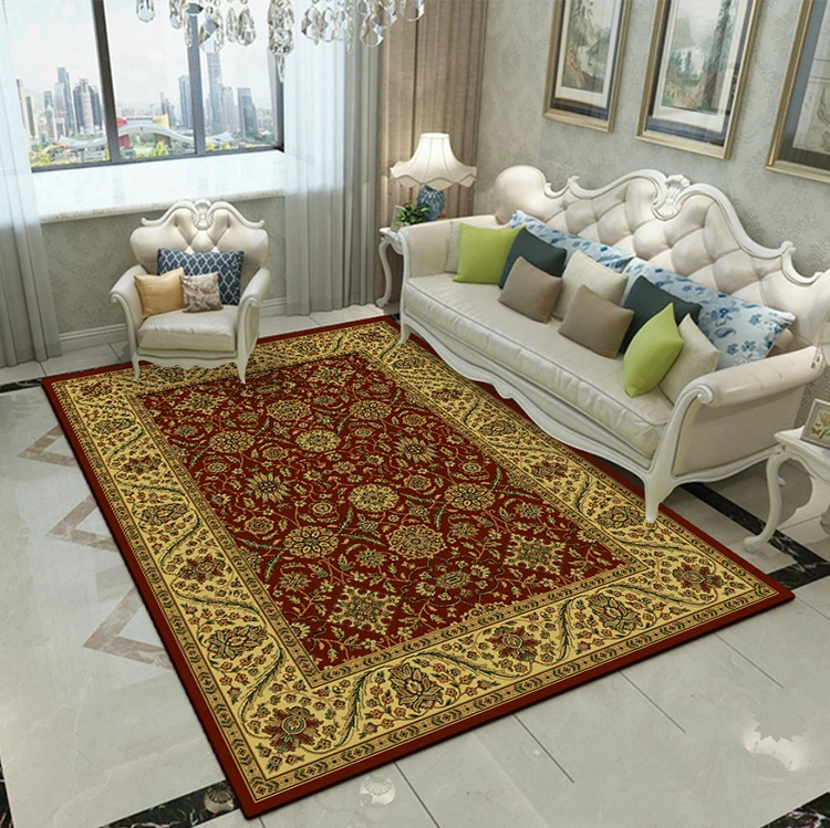 
Nordic European National Style Customized Anti-skid Modern Foyer 3d Floor Carpet Rugs For Living Room Or Bedroom 