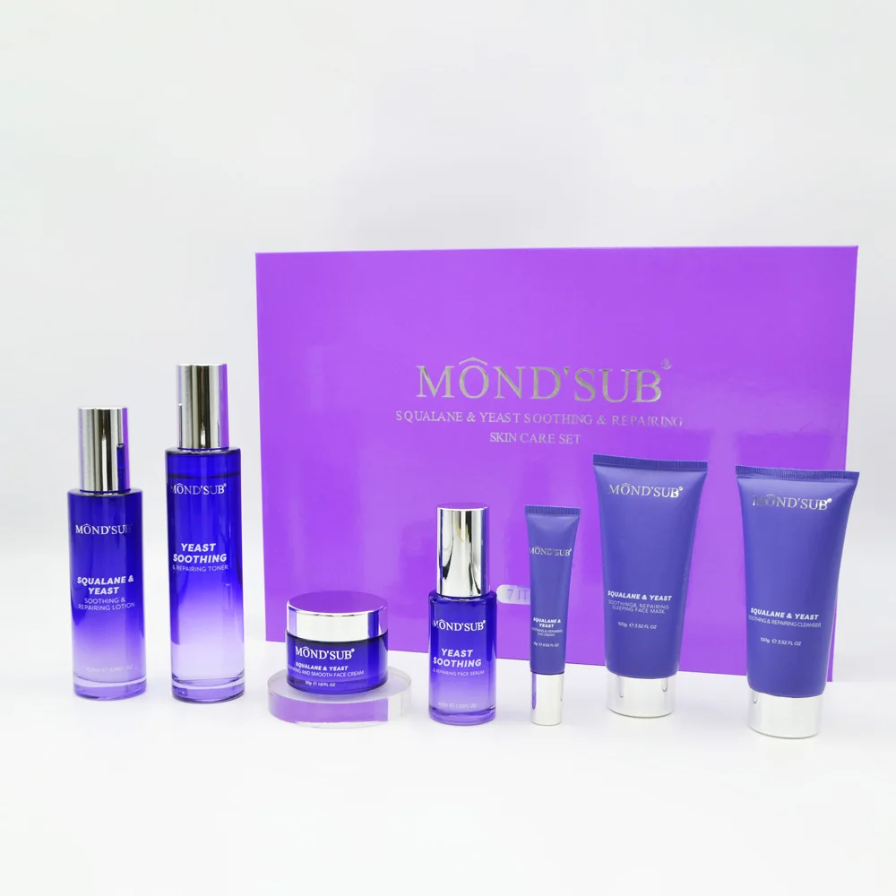 Korean Brightening Skincare Beauty Products Facial Kit Squalane Moisturizing Anti-aging Face Maintenance Skin Care Set