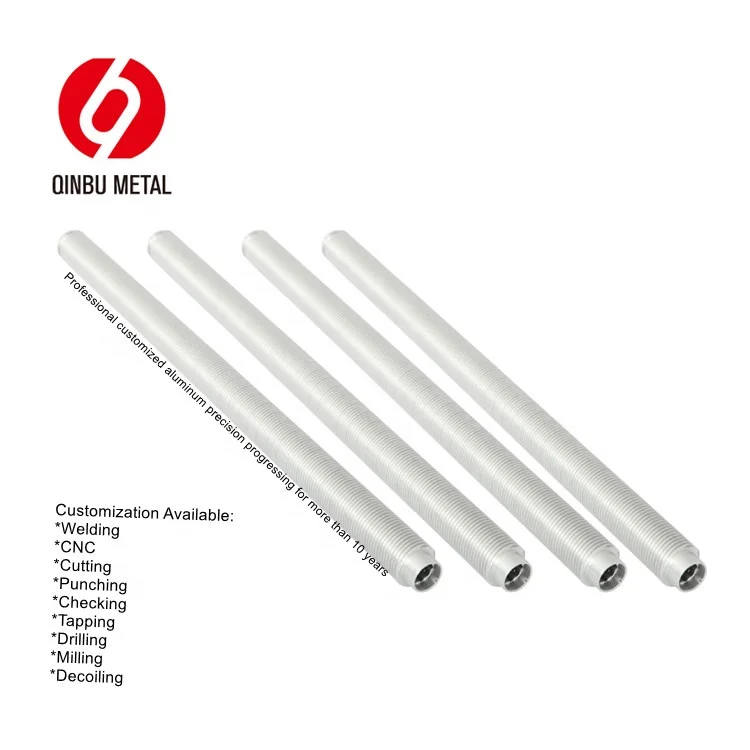 Manufacturer custom 6063 6005 aluminum telescopic pole aluminum extension pole anodized aluminum tube