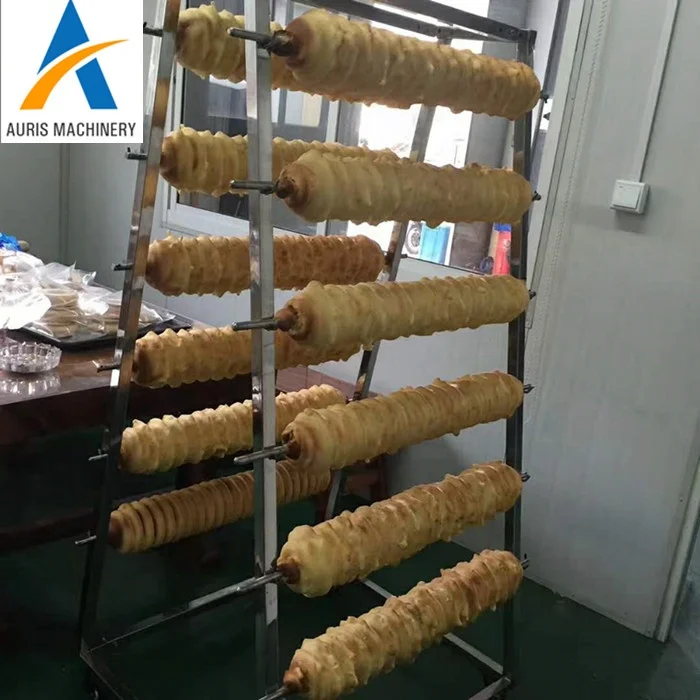 
New model cake bakery equipment ring cake machine Baumkuchen oven 