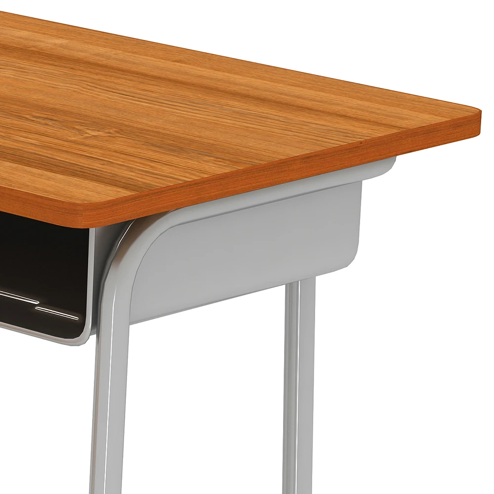 Portable Student Training Chair Fixed Table And Chair Set For School Classroom