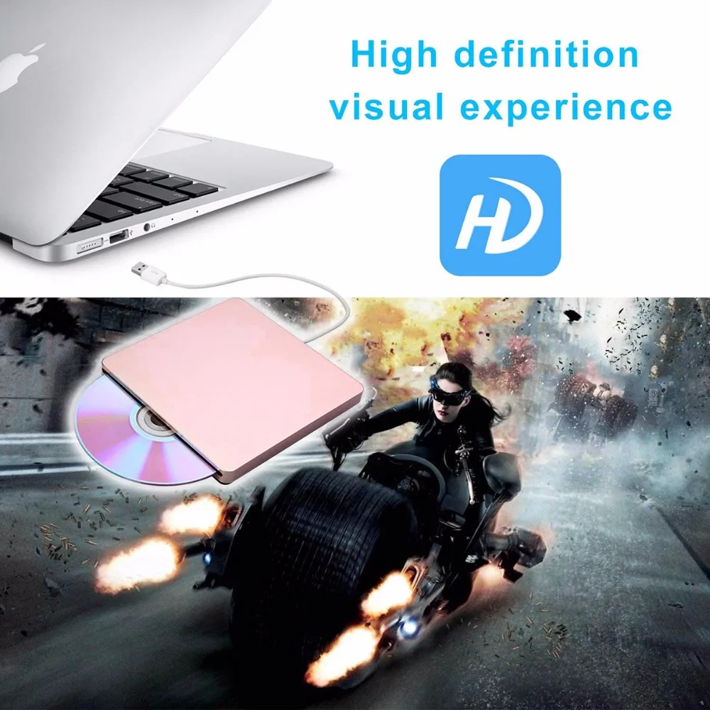  USB-накопитель для ноутбука портативный DVD-плеер