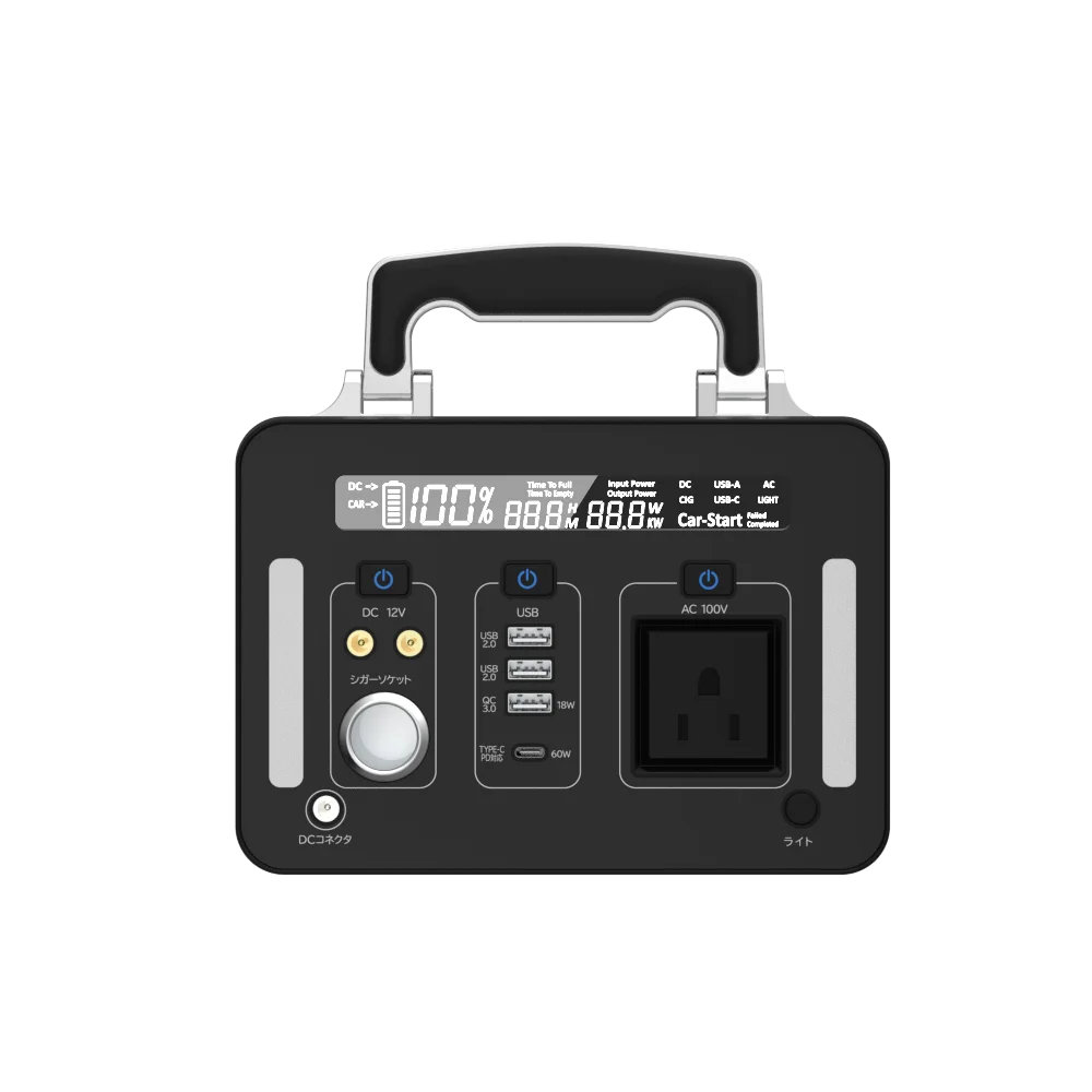 300Wh Generator Big Capacity Power bank Portable Charger Energy Storage Outdoor Backup Power Supply DC/AC External Battery