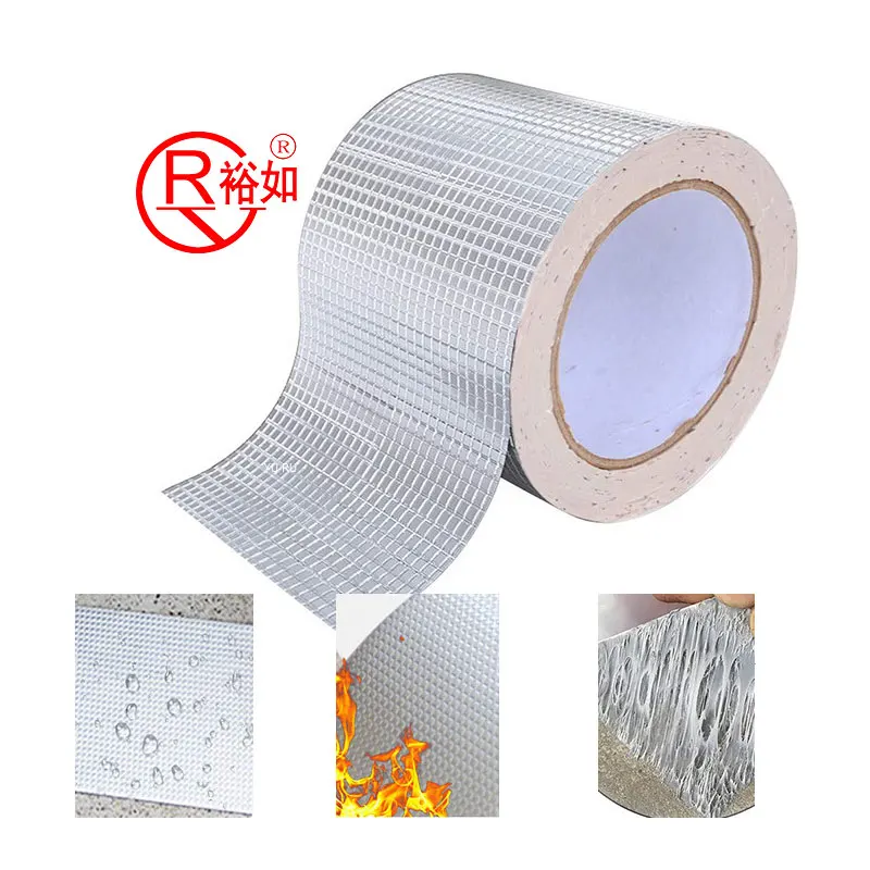 Yuru Strong Leak Waterproof Butyl Tape Self-adhesive Butyl Rubber Tape High Temperature Resistance Leak Repair Butyl Tape