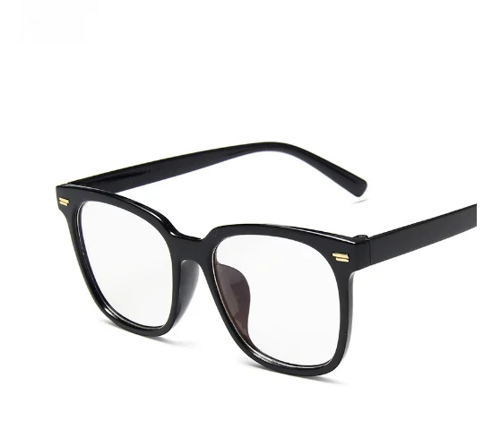 18017 Promotional Trendy Designer Women Men Oversized Optical Frames Anti-blue Blue Light Blocking Glasses