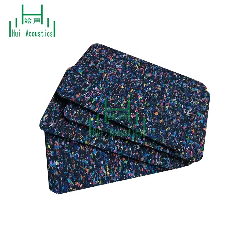 Acoustic Underlay For Laminate Flooring Anti Vibration Damping Sheet Rubber Acoustic Underlay