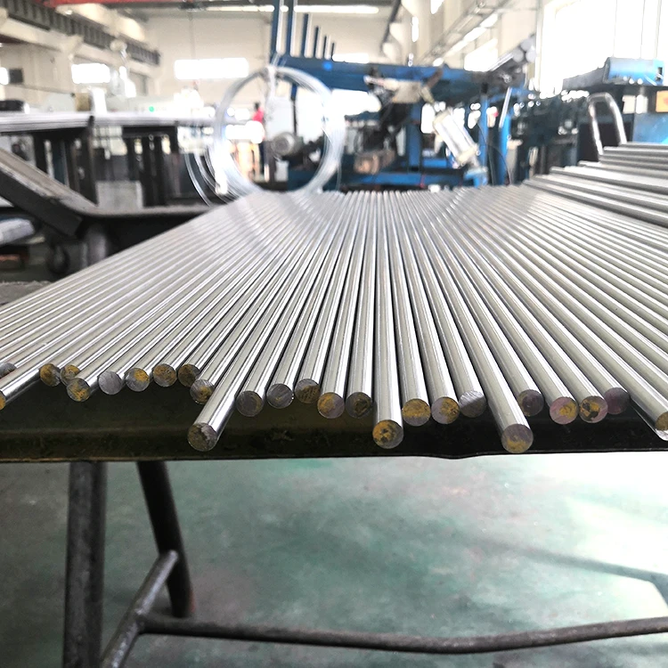 Серебристая Стальная Круглая штанга DIN 115CrV 3/1.2210