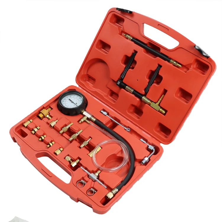 AUTOTOP TU-114 Auto Oil Combustion Spraying Pressure Meter Gauge Kit For Fuel Injection Pump Tester Kit