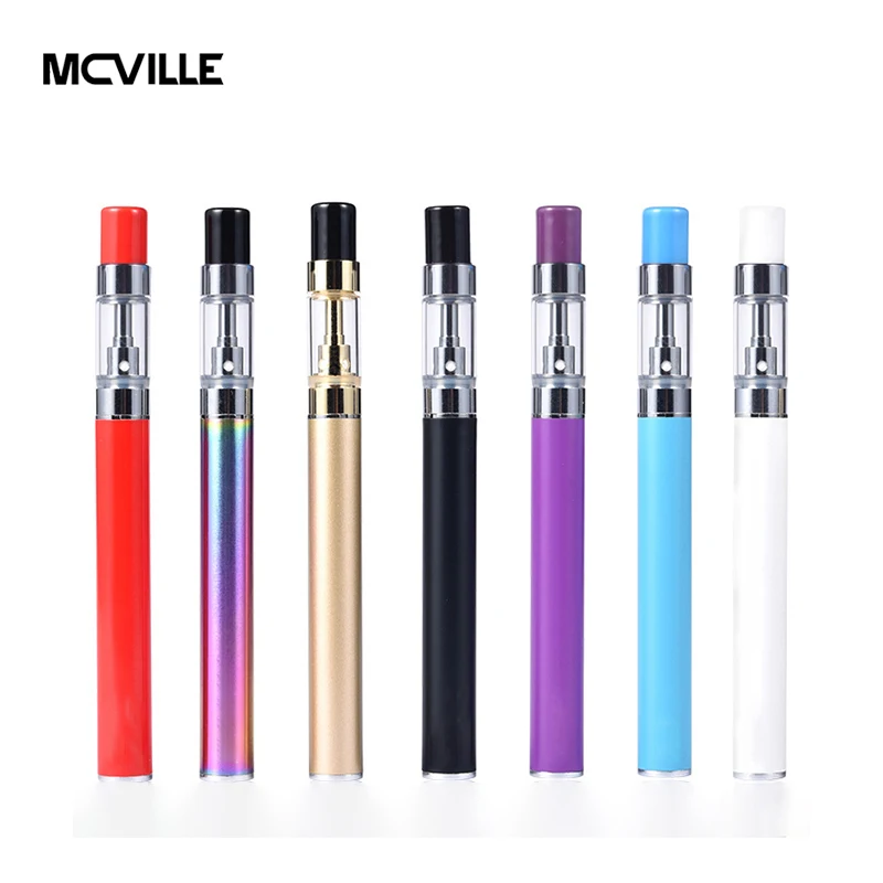 
Hight Quality No Leaking Rechargeable Food Grade Metal 220mAh 0.5ml Color Vape Pen 