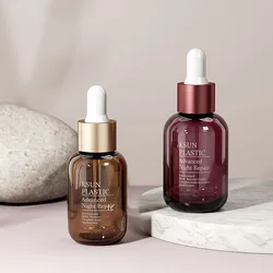 Luxury Products Skin Care Premium Cosmetic Hair Serum Plastic Oil 50ml 30ml Dropper Bottle Pipette Bottles BJ27