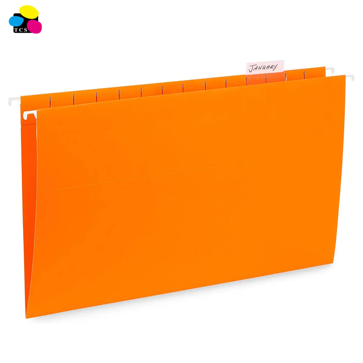 Three color Stone 25 clear 1/5-cut tabs Legal Size Assorted Five Color Hanging Folders