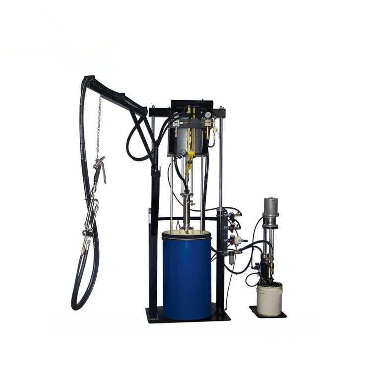 Thiokol extruder machine for sealing double glazing units