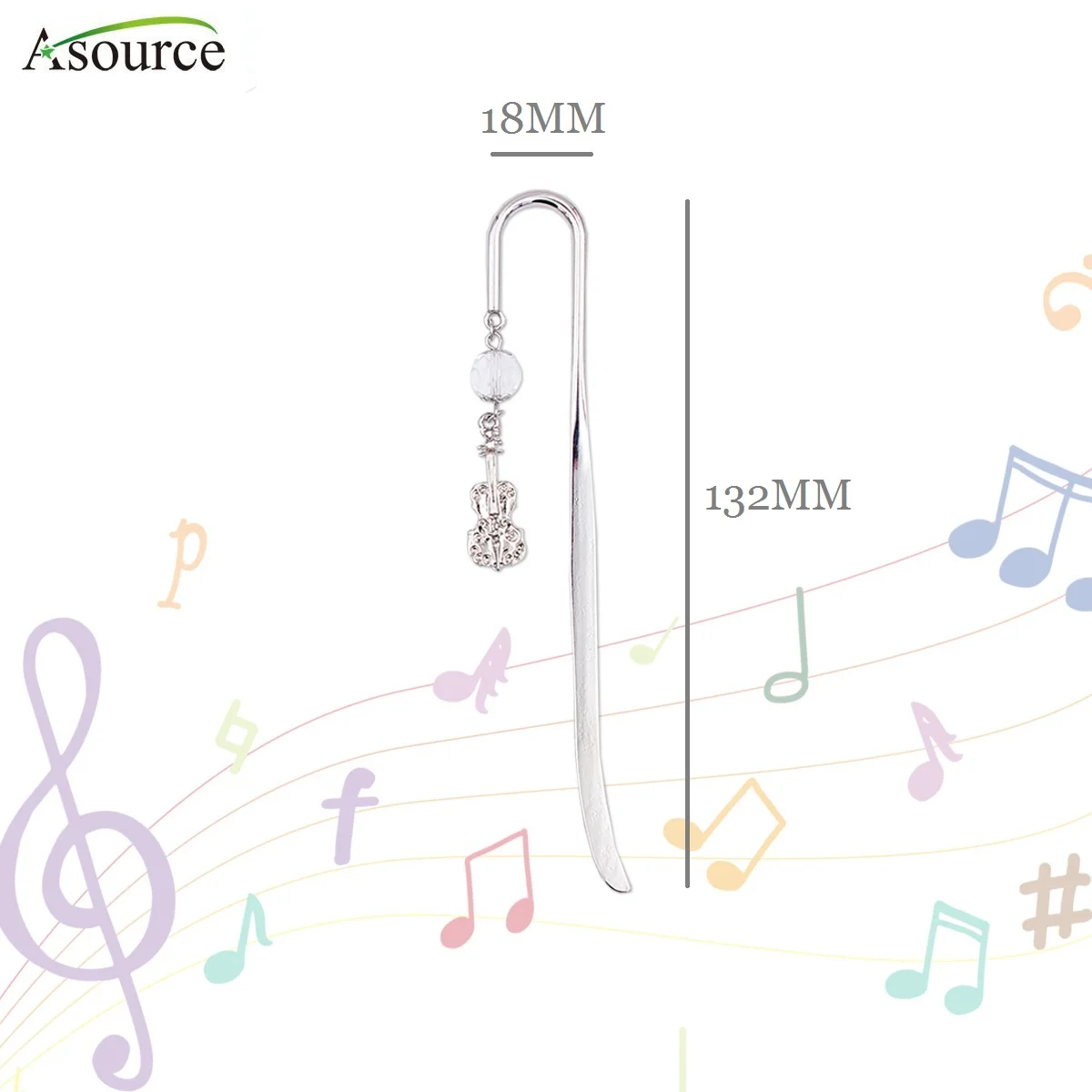 High Quality Gold Bookmark Music Bookmark For Museum Store