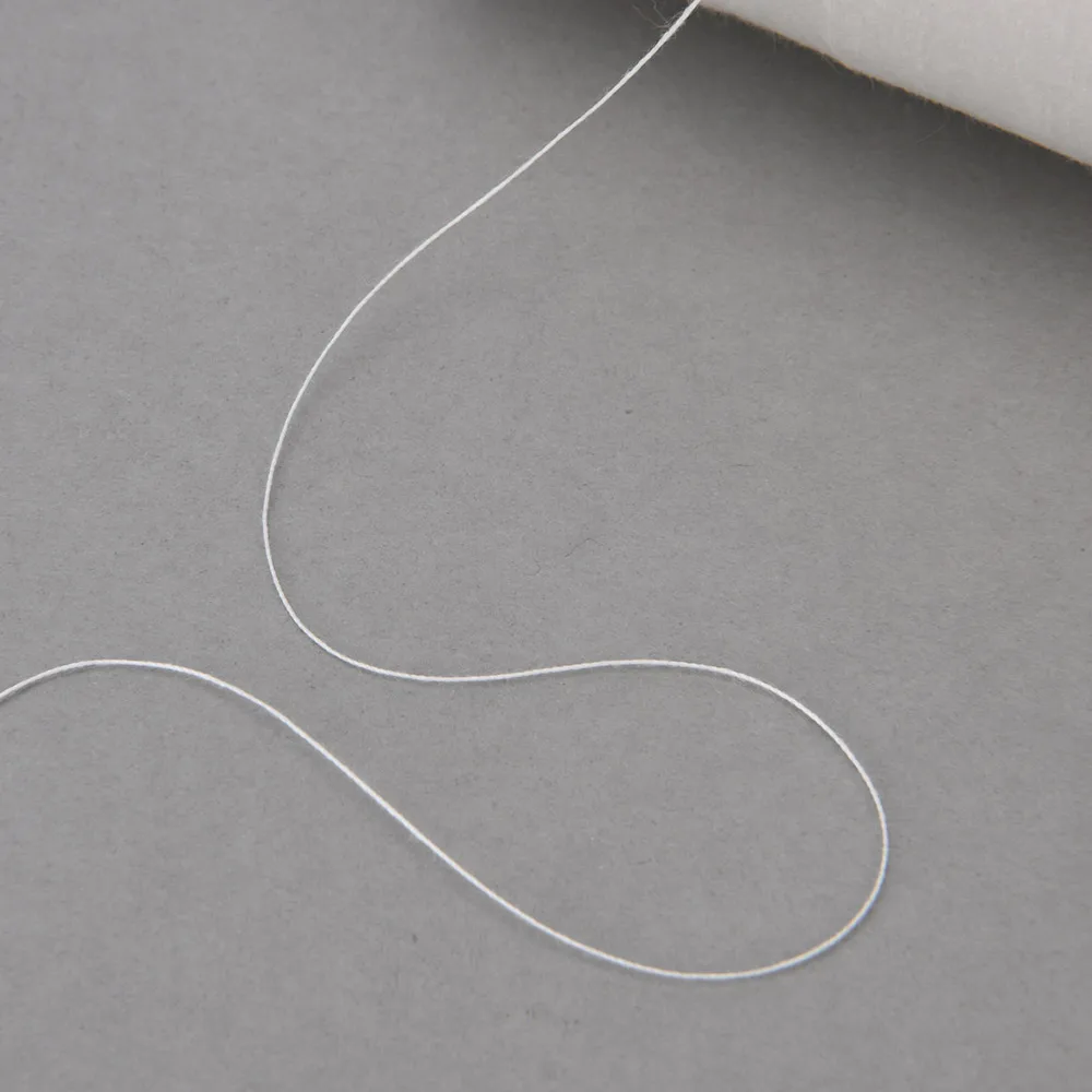 20s/3 30s/2 28s/2 5000yds 10000yds White 100% Cotton Sewing Thread for Quilting Baby Clothes Hilo de algodon Hilo garfio
