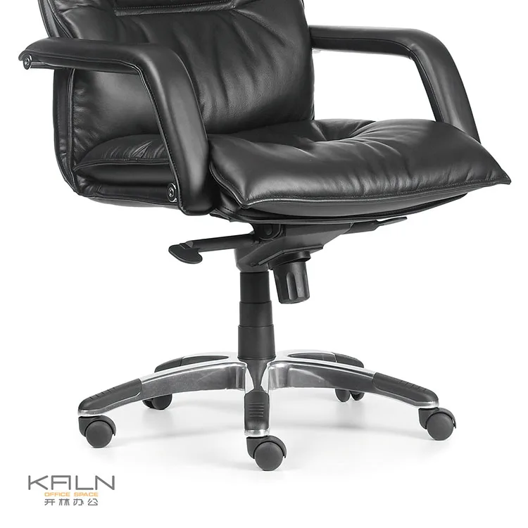 KL-E008 modern design office furniture high back genuine leather luxury office chair adjustable comfortable gaming chair