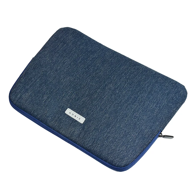 Multi-Size 12/13/15/13.3 inch With Your Logo Custom Unisex Nevy Blue Laptop Sleeve Bag for Ipad