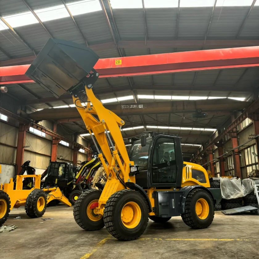 Best Selling China Original Earthmoving Machinery Loading Equipment Front Wheel Loader With Deluxe Cab for sale