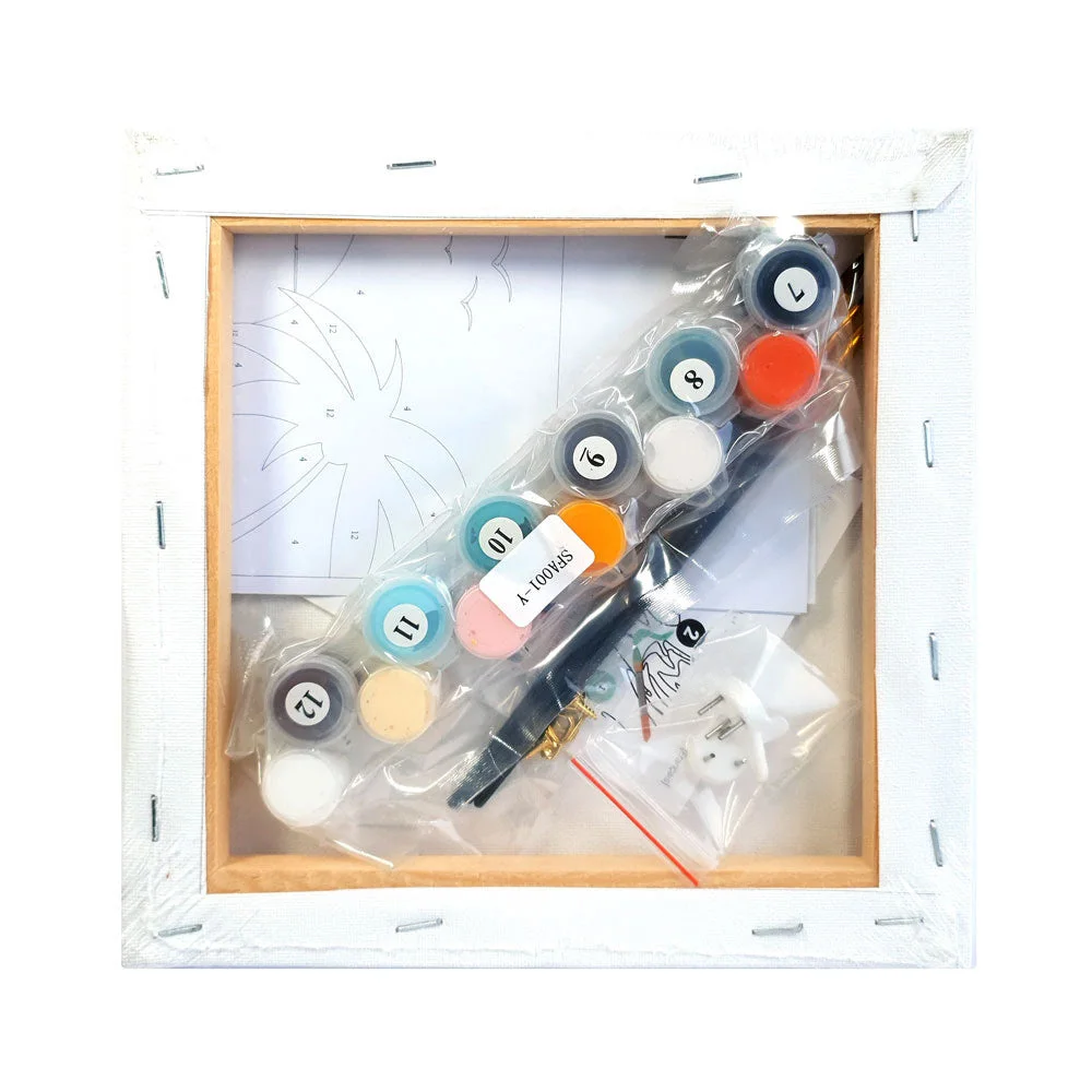 Beautiful Girl Wall Painting By Numbers Living Room Decor Digital Paintings And Wall Arts Oil Hand