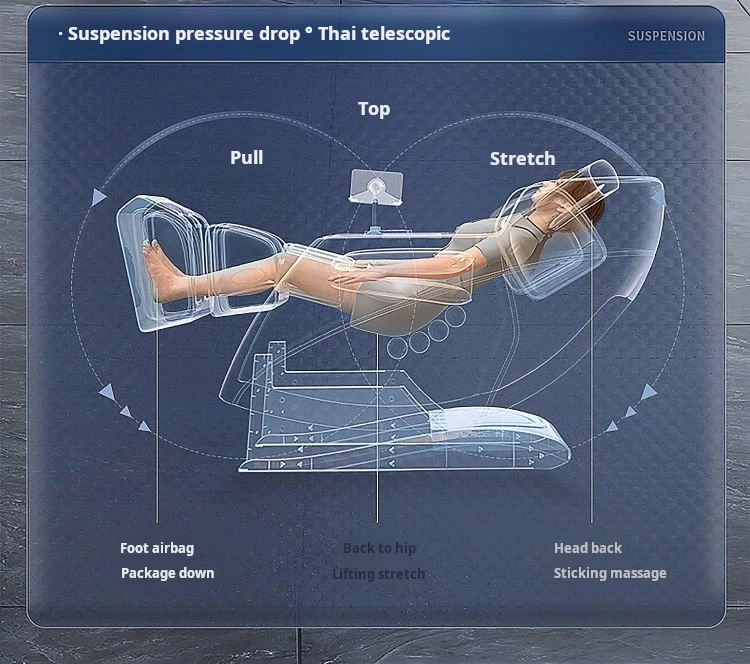 C133 Роскошная 4d невесомость роскошный sillon masajes SL track shiatsu Thai товары для здоровья Самые продаваемые массажные кресла