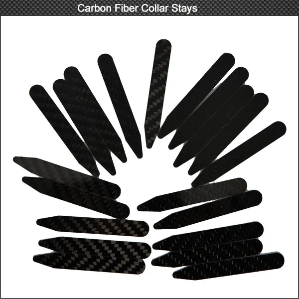 
100% real carbon fiber carbon fiber collar stays for men shirt 
