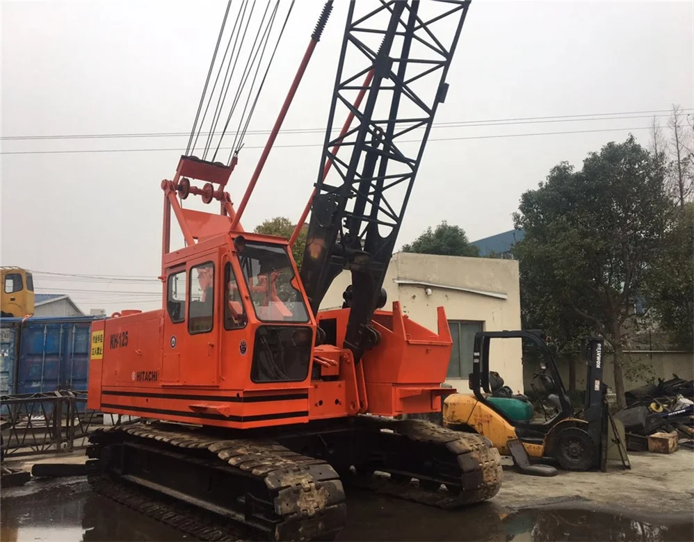 Construction Machinery KH125 35ton Hitachi Used Mini Crawler Crane