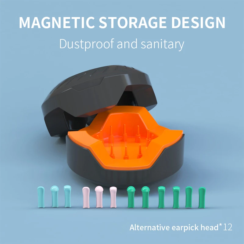 Wireless WiFi Ear Pick Otoscope Camera Borescope Luminous Ear Wax Cleaning Teeth Oral Inspection Health Care Ear Cleaner