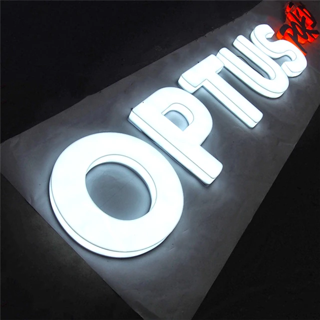 Customizable Back Luminous Characters Billboard Factory Direct Sales Luminous Words