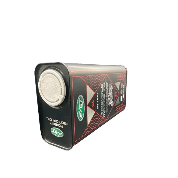 1 Liter Metal Can for Engine Oil 1L Metal Tin Can Empty Tins for Lubricant Motor Oils