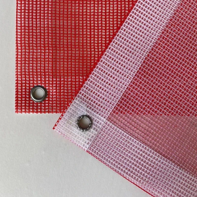 Custom printing large format pvc advertising mesh banner windproof builders mesh banner