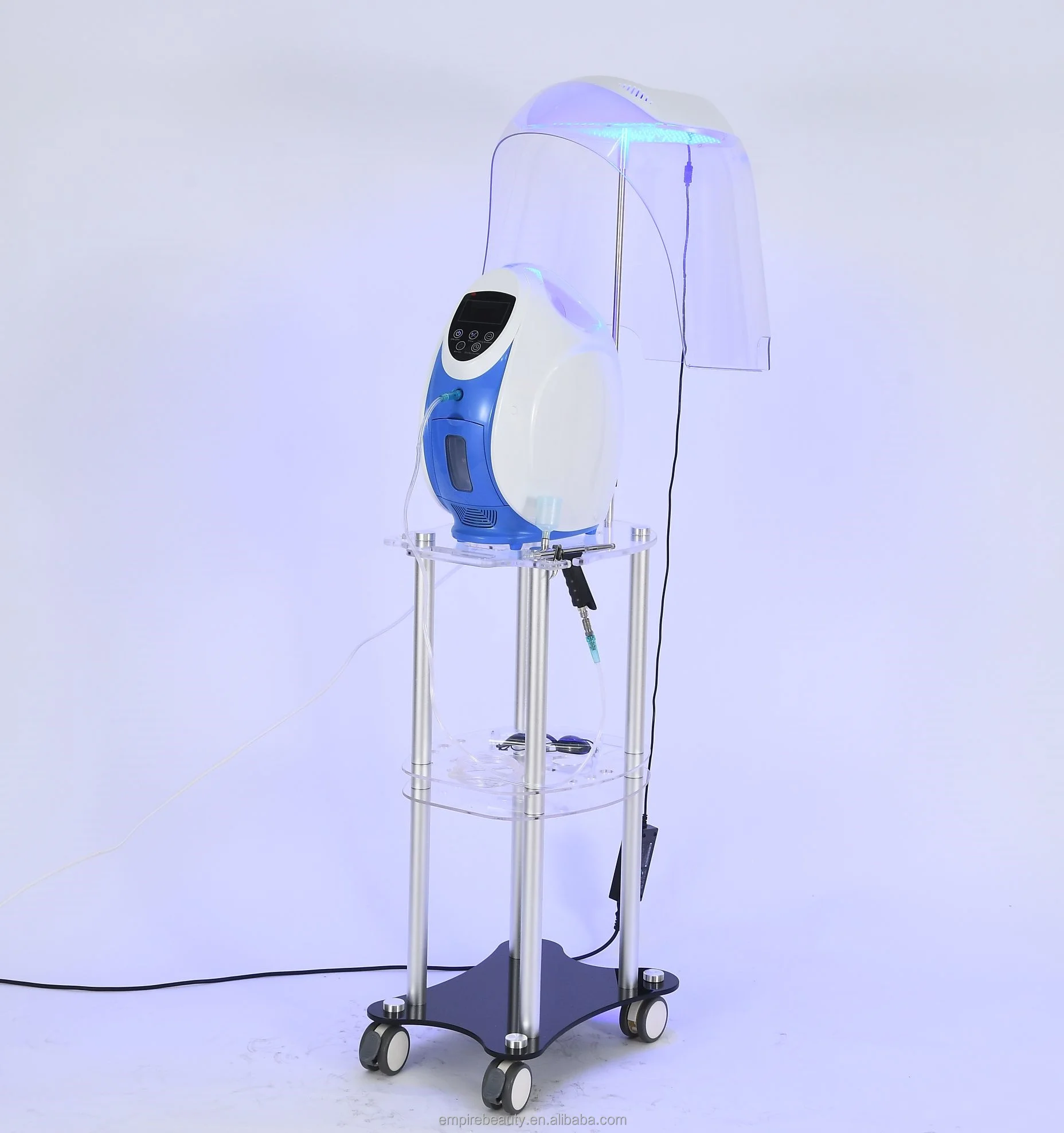 Korea O2toderm Machine Skin Tightening Oxygen Jet Facial Rejuvenation PDT LED Light Therapy Anti-aging Equipment