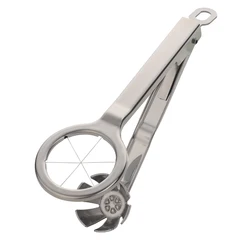 Kitchen Egg Slicer Cutting Egg into a Flower Shaped Handheld Stainless Steel Egg Cutter