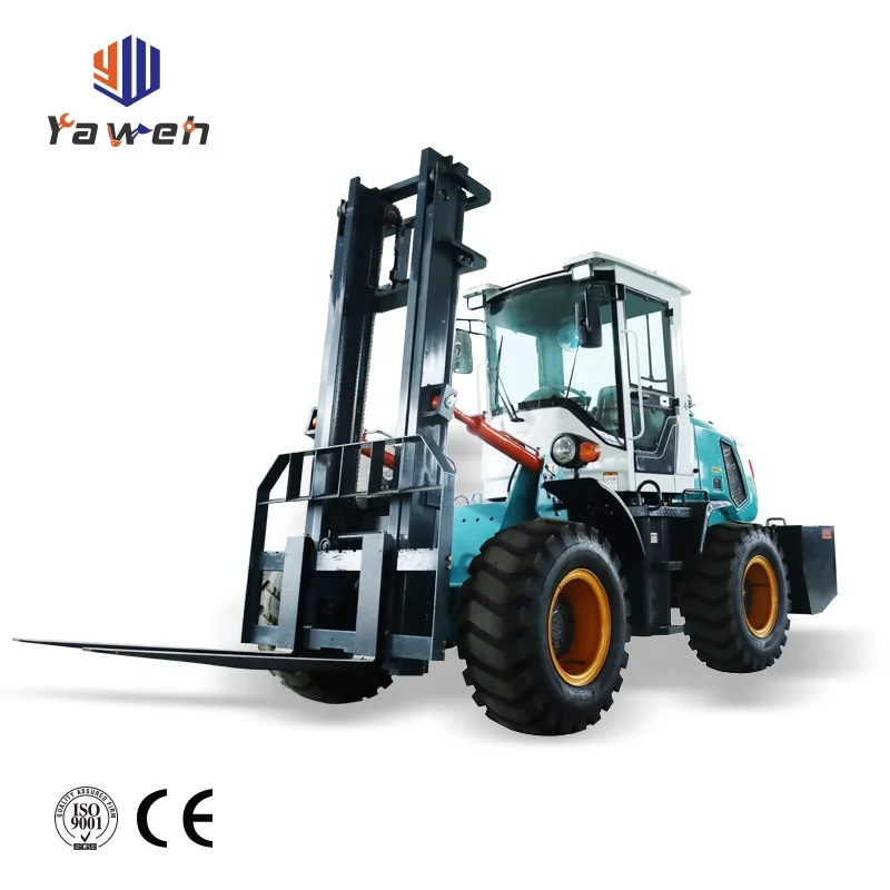 Yaweh Multifunction 4x4 Articulated Rough Terrain Forklift For Sale