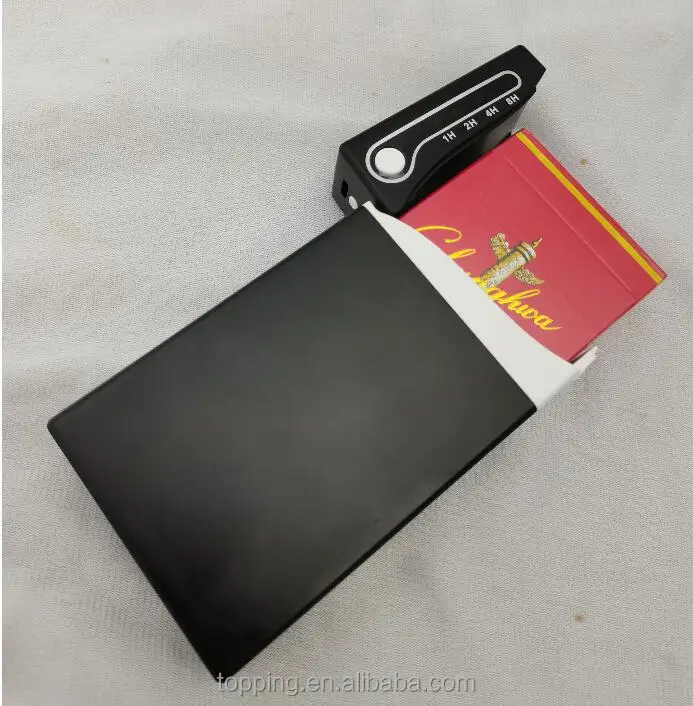 Time locking cigarettes box  quit smoking cigarettes case with timing control to stop smoking