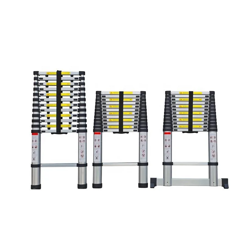Soft Closing Aluminium Retractable Telescopic Ladder