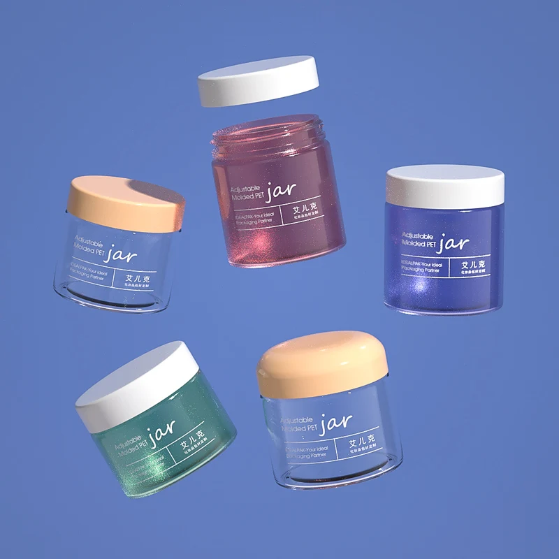 50g Empty Cosmetics Cream Jar Luxury Body Cream Jar Cosmetic Packaging With logo