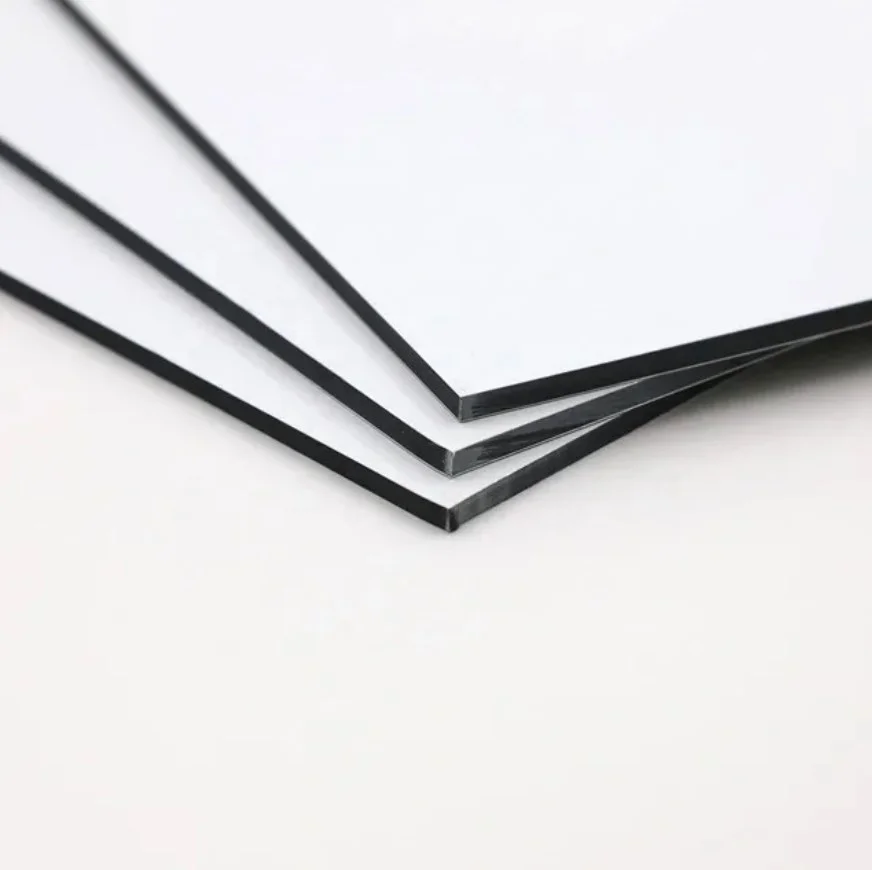 Pvdf coated aluminum composite panel ACP with 4*0.21 mm load by 20 foot container