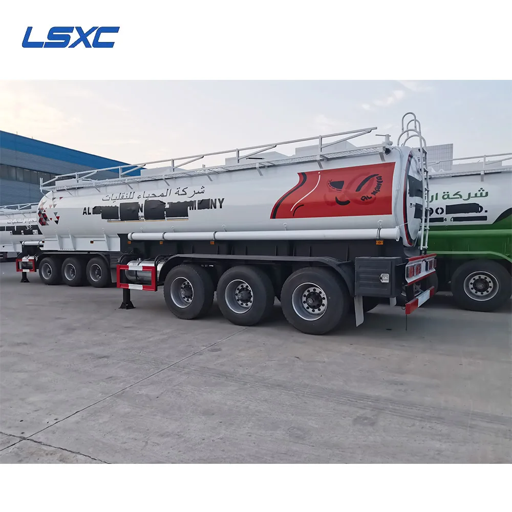 Factory Direct High Quality 3 Axle 316 Stainless Steel 20 Cubic Chemical Liquid Sulfuric Acid Semi Trailer