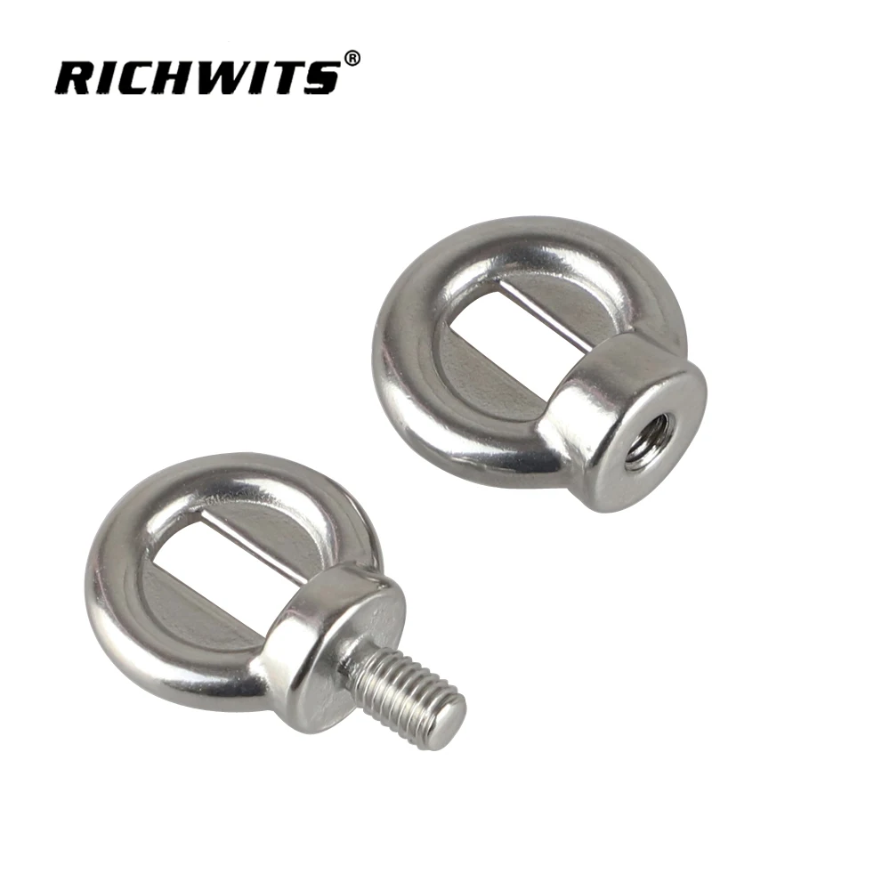 High Quality Rigging Hardware Manufacturer Stainless Steel 304 Eye Bolt and Screw Nut