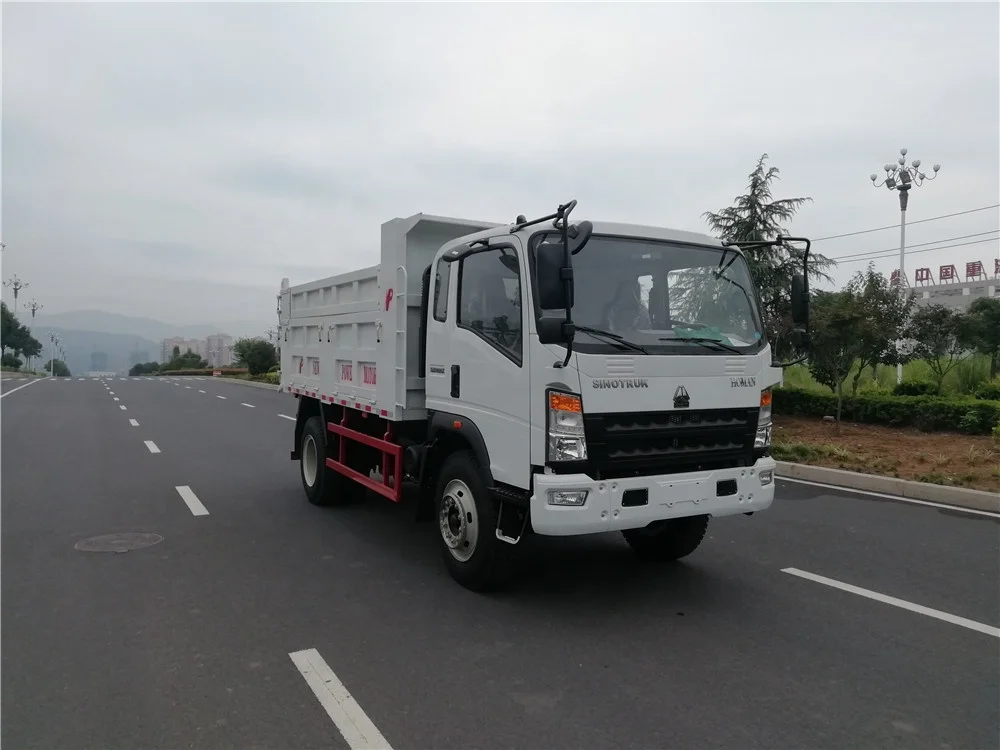 howo Euro5 diesel 130hp to 160hp 10t 15t construction used dump truck
