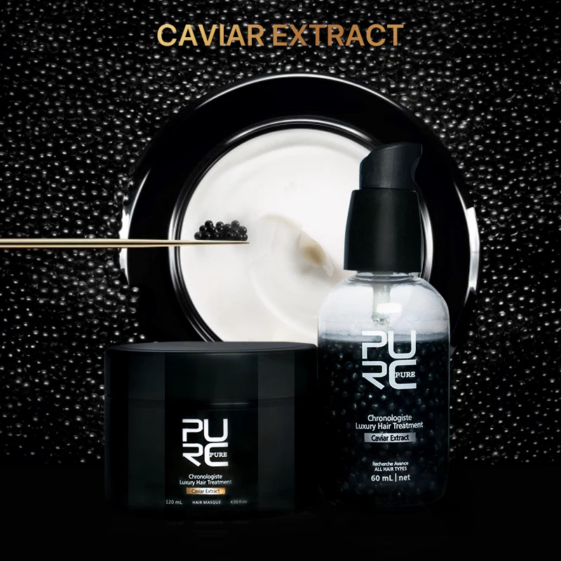 Factory Luxury Caviar Extract Hair Deeply Nourishing Hair Care Soft Smooth Hair Treatment