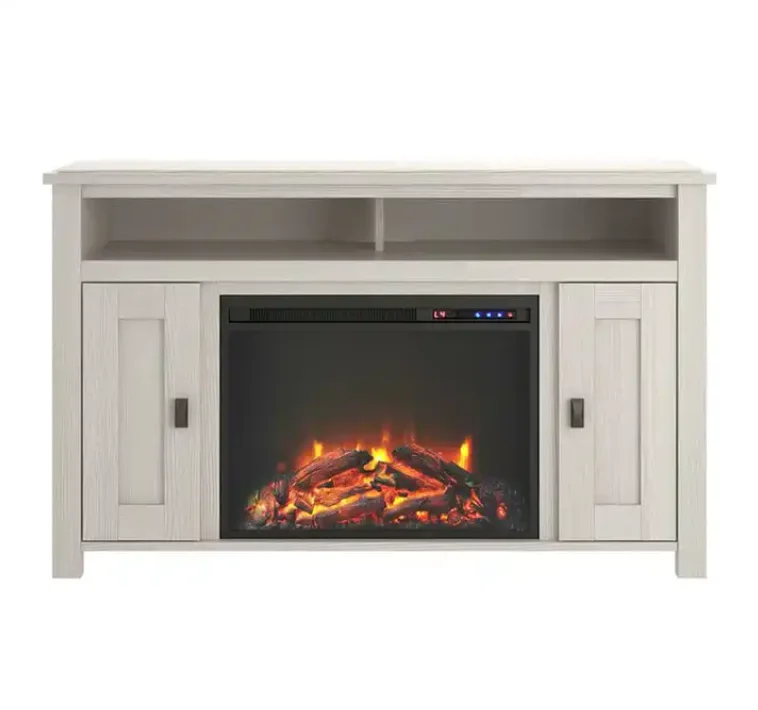 Modern design simple living room bedroom furniture fire place tv stand fireplace electric industrial tv stands cabine