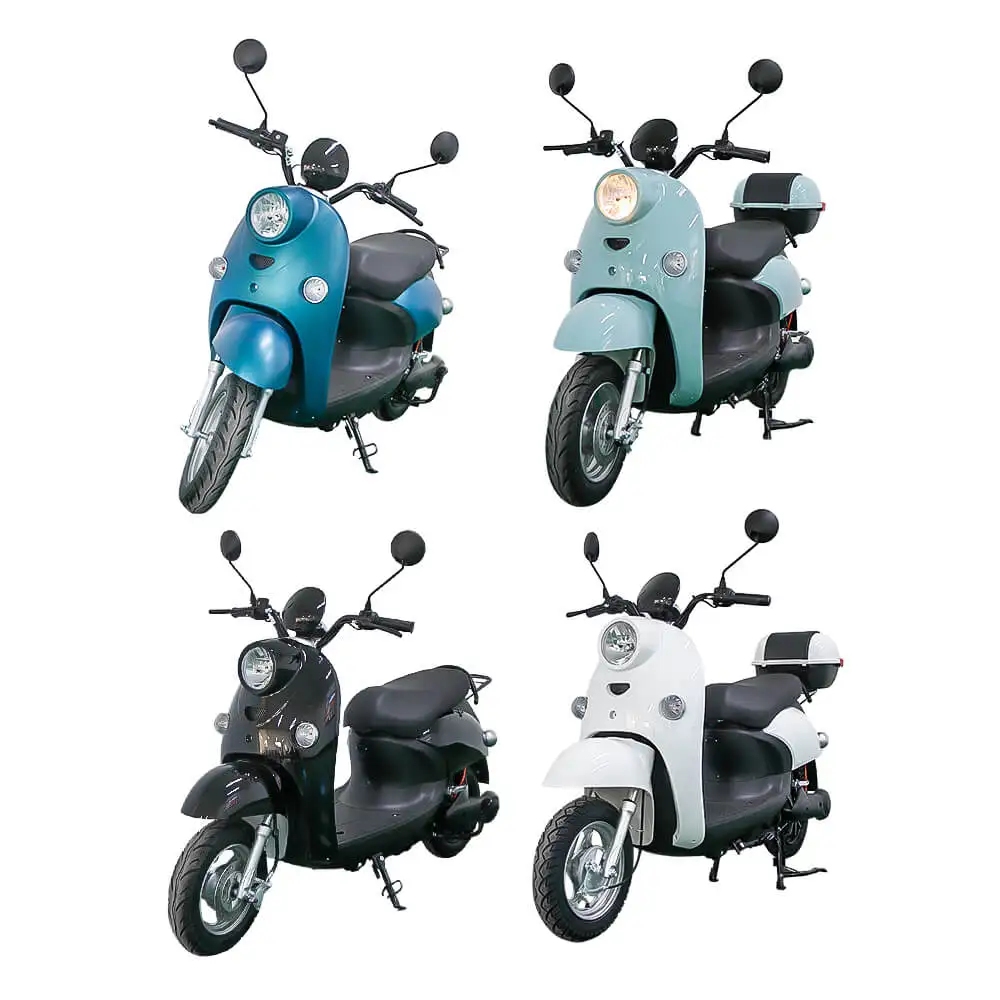 Electric Moped Scooters with Pedals Assist - Affordable Cheap High-Speed Motorcycles for Adults and Bikes